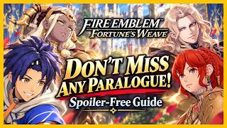 Fire Emblem: Fortune’s Weave - DON’T MISS These Paralogues! Complete Spoiler-Free Guide