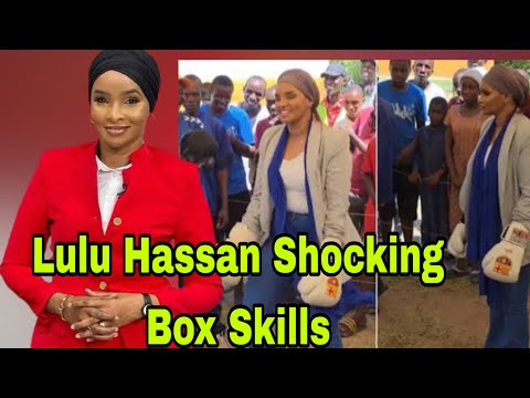 Shocking!Lulu Hassan Exposes Her Boxing Skills as she Plans to join Politics in 2027