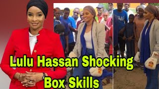 Shocking!Lulu Hassan Exposes Her Boxing Skills as she Plans to join Politics in 2027