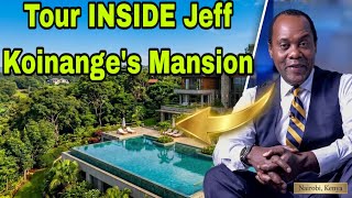 Exclusive Tour Inside Jeff Koinange of Citizen Tv Mansion in Kitisuru