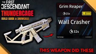 Thundercage is INSANE now - Updated Build Guide - Ajax, Serena, Gley, Hailey - The First Descendant
