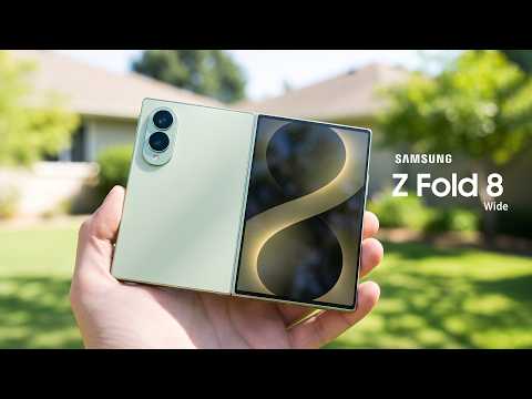 Samsung Galaxy Z Fold 8 (Wide) - Every Color Revealed! WOW