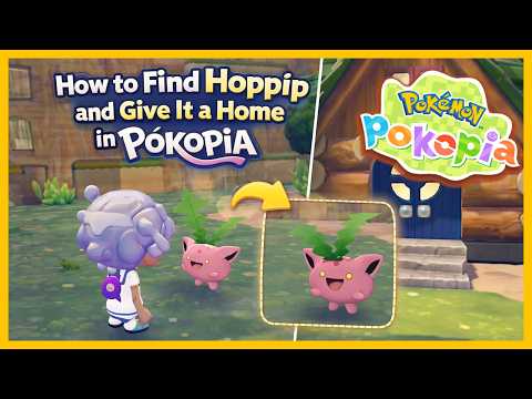 Where to Find Hoppip in Pokémon Pokopia + How to Give It a Home 🌿