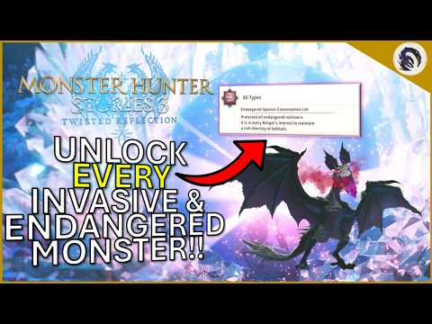 How to Unlock *ALL* INVASIVE + ENDANGERED MONSTERS!! [MH Stories 3 - Guide]