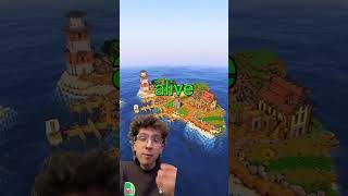 Minecraft 2 Week Phase Island Edition #minecraft #gaming #gamer #shorts