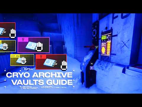 Cryo Archive Vaults Guide: Open Vaults 1-7 & Defeat Compiler Boss [Marathon Vaults Guide]