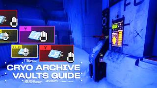 Cryo Archive Vaults Guide: Open Vaults 1-7 & Defeat Compiler Boss [Marathon Vaults Guide]