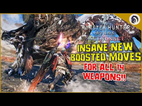 CRAZY *NEW* BOOSTED MOVES!! Trailer Reaction & Breakdown! [MHW Ascendance]